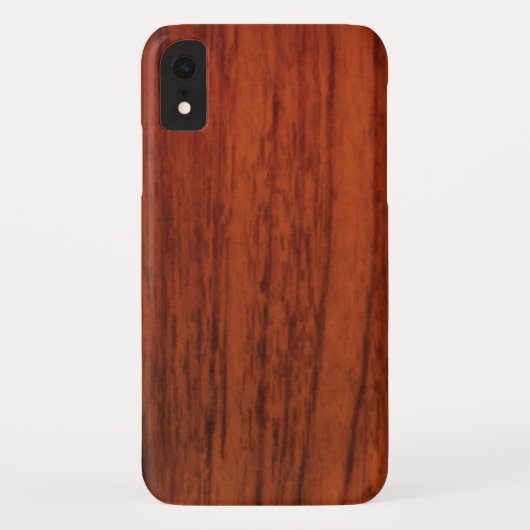 Coques Case-Mate iPhone Copie en bois d'acajou (Dos)