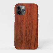 Coques Case-Mate iPhone Copie en bois d'acajou (Dos)