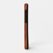 Coques Case-Mate iPhone Copie en bois d'acajou (Dos/Gauche)