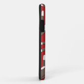 Coques Case-Mate iPhone Copie rouge de singe de chaussette (Dos/Droite)