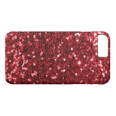Coques Case-Mate iPhone Copie rouge rouge d'étincelle de parties (Dos (Horizontal))