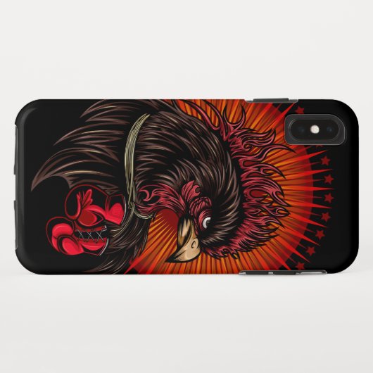 Coques Case-Mate iPhone Coq de boîte (Dos (Horizontal))