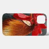 Coques Case-Mate iPhone Coq domestique de la ferme (Verso (horizontal))