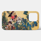 Coques Case-Mate iPhone Coq et Hen avec Hydrangeas par Ito Jakuchu (Verso (horizontal))