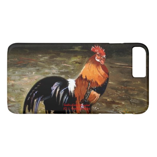 Coques Case-Mate iPhone Coq/Gaulois/Rooster (Dos (Horizontal))