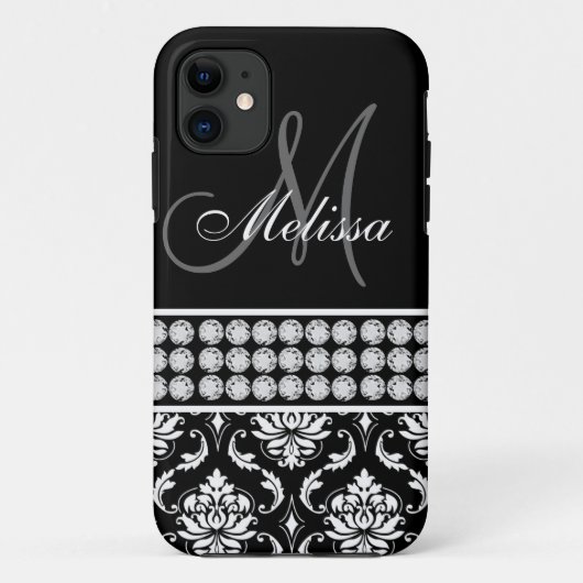 Coques Case-Mate iPhone Coque-Compagnon de l'iPhone 5 de diamants imprimé (Dos)