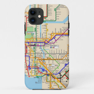 Coque Case-Mate Pour iPhone Coque-Compagnon de souterrain de Newyork
