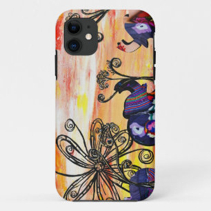 Coques Pour iPhone Coque-Compagnon d'éléphants d'Asie à peine là
