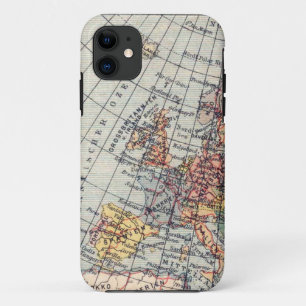 Coques Pour iPhone Coque-Compagnon européen vintage de l'iPhone 5 de