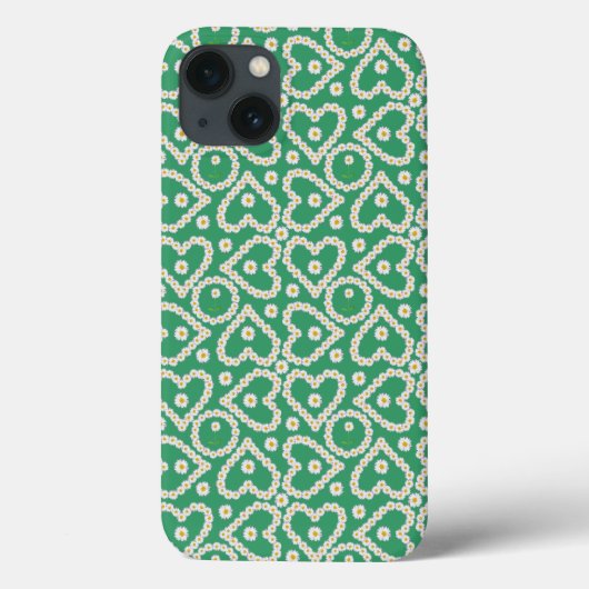 Coques Case-Mate iPhone Coque-coque ipad : Chaînes de marguerite sur vert (Verso)