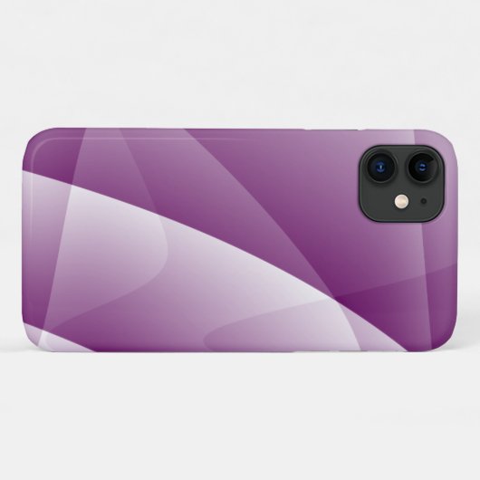 Coques Case-Mate iPhone Coque-coque iphone Abstrait Ombre blanc violet (Dos (Horizontal))