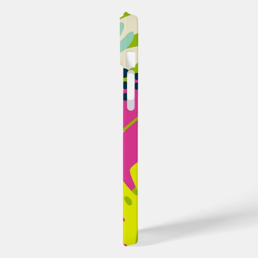 Coques Case-Mate iPhone Coque-coque iphone Abstrait Tropical (Verso / Gauche)