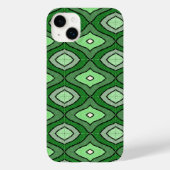 Coques Case-Mate iPhone Coque-coque iphone abstrait vert (Verso)