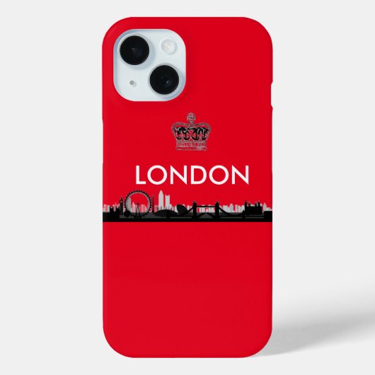 Coques Case-Mate iPhone Coque-coque iphone britannique de Londres (Verso)