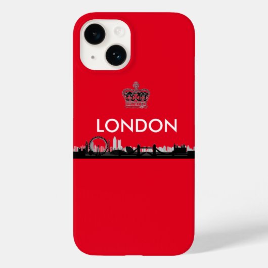 Coques Case-Mate iPhone Coque-coque iphone britannique de Londres (Verso)