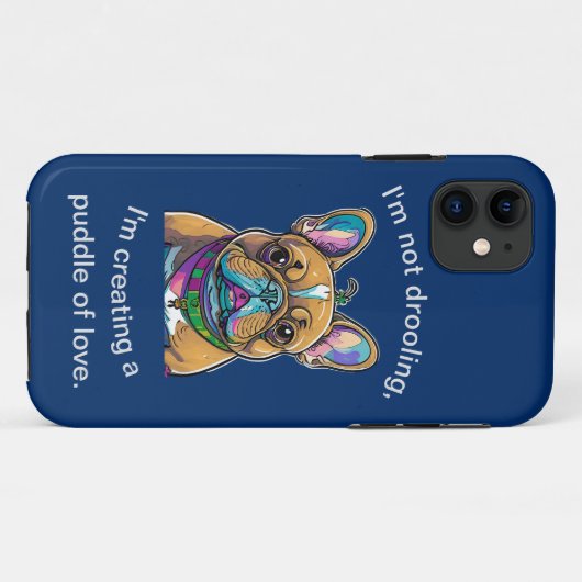 Coques Case-Mate iPhone Coque-coque iphone Bull Dog (Dos (Horizontal))