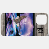 Coques Case-Mate iPhone Coque-coque iphone de Bald Eagle (Verso (horizontal))