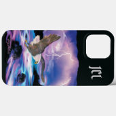 Coques Case-Mate iPhone Coque-coque iphone de Bald Eagle (Verso (horizontal))