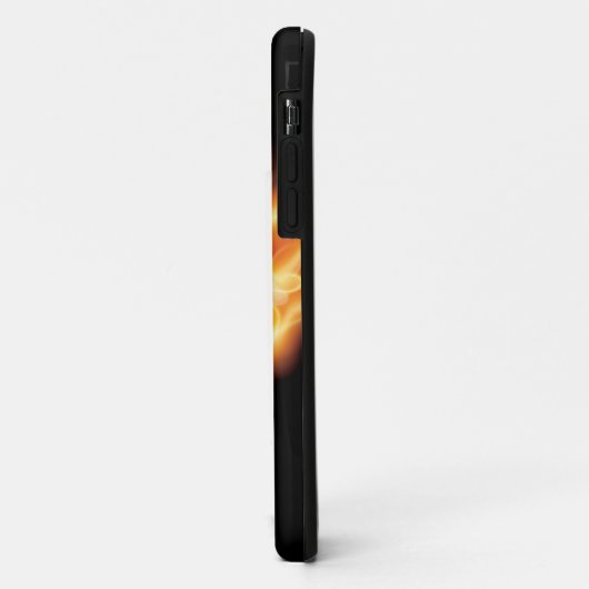 Coques Case-Mate iPhone Coque-coque iphone de baseball monogramme (Dos/Gauche)