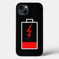 Coque-coque iphone de batterie faible