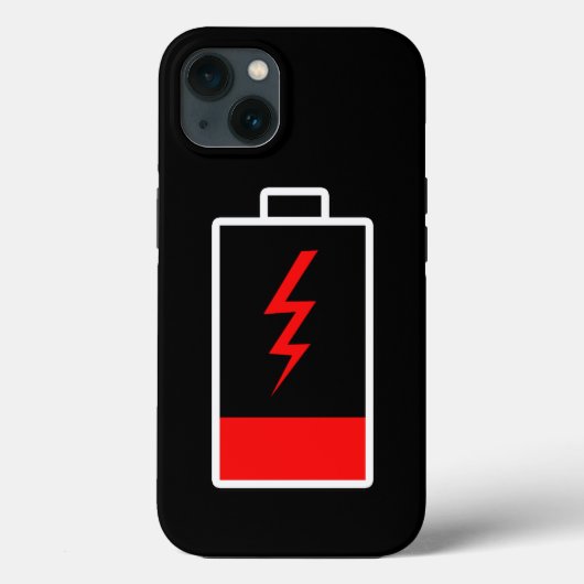 Coques Case-Mate iPhone Coque-coque iphone de batterie faible (Verso)