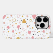 Coques Case-Mate iPhone Coque-coque iphone de coeur (Verso (horizontal))