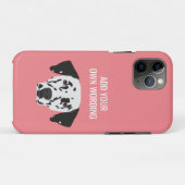 Coques Case-Mate iPhone Coque-coque iphone de Dalmatie (Dos (Horizontal))