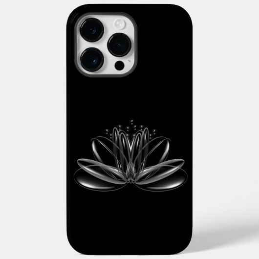 Coques Case-Mate iPhone Coque-coque iphone de fleur de lotus (Verso)