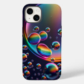 Coques Case-Mate iPhone Coque-coque iphone de gouttelettes arc-en-ciel (Verso)