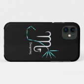 Coques Case-Mate iPhone Coque-coque iphone de la constellation de zodiac (Dos (Horizontal))