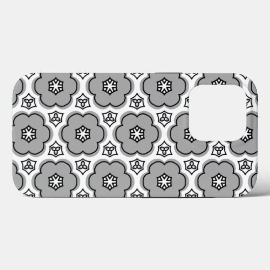 Coques Case-Mate iPhone Coque-coque iphone de la feuille de fleurs (Verso (horizontal))