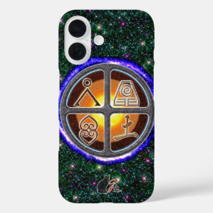 Coques iPhone 16 Coque-coque iphone de la Terre Signes
