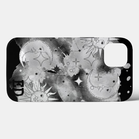 Coques Case-Mate iPhone COQUE-coque iphone de l'ASTROLOGIE(G&B) (Verso (horizontal))