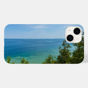 Coque Pour iPhone 14 Coque-coque iphone de l'observation du lac Huron