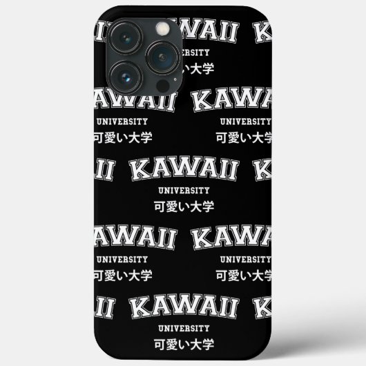 Coques Case-Mate iPhone Coque-coque iphone de l'UNIVERSITÉ DE KAWAII (Verso)