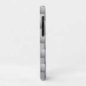 Coques Case-Mate iPhone Coque-coque iphone de -Mate de Checkers Argent (Dos/Gauche)