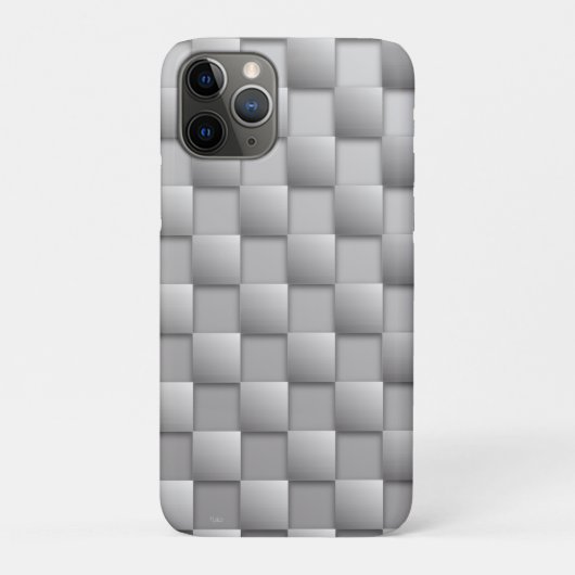 Coques Case-Mate iPhone Coque-coque iphone de -Mate de Checkers Argent (Dos)