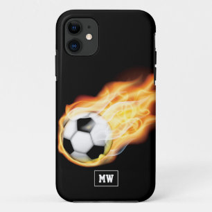 Case-Mate iPhone Case Coque-coque iphone de maté de soccer monogramme