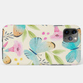 Coques Case-Mate iPhone Coque-coque iphone de papillon lunaire (Dos (Horizontal))