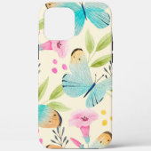 Coques Case-Mate iPhone Coque-coque iphone de papillon lunaire (Verso)