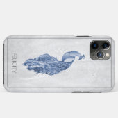 Coques Case-Mate iPhone Coque-coque iphone de Peacock Elegant Bleu (Dos (Horizontal))