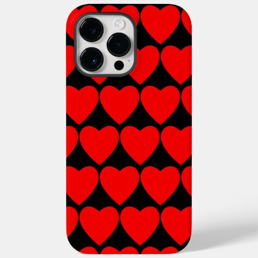 Coques Case-Mate iPhone Coque-coque iphone de Red Heart (Verso)