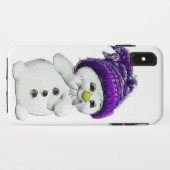 Coques Case-Mate iPhone Coque-coque iphone de Snowman (Dos (Horizontal))