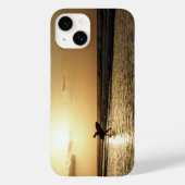 Coques Case-Mate iPhone Coque-coque iphone de surfeur du matin (Verso)
