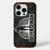 Coques Case-Mate iPhone Coque-coque iphone du défenseur du hockey (Verso)