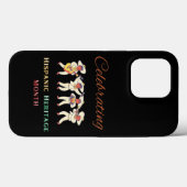 Coques Case-Mate iPhone Coque-coque iphone du patrimoine hispanique (Verso (horizontal))