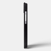 Coques Case-Mate iPhone Coque-coque iphone en acier noir (Verso / Gauche)