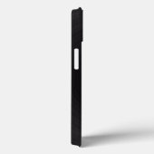 Coques Case-Mate iPhone Coque-coque iphone en acier noir (Verso / Droite)