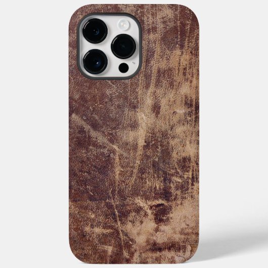 Coques Case-Mate iPhone Coque-coque iphone en cuir usé (Verso)