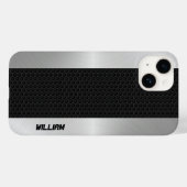 Coques Case-Mate iPhone Coque-coque iphone en métal à trou noir (Verso (horizontal))